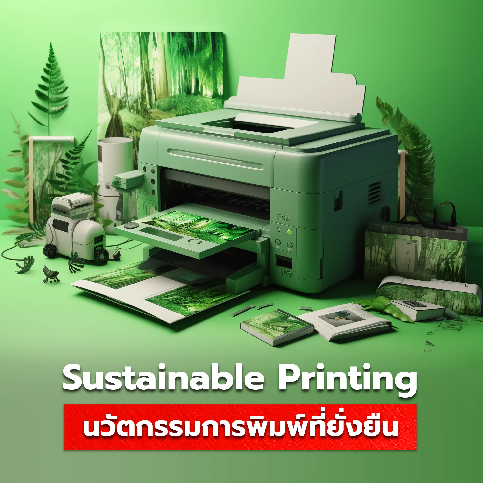 ความสำคัญของ Sustainable Printing