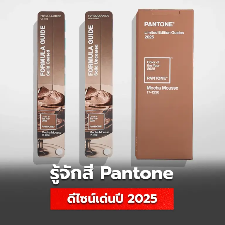 Pantone โทนสีแห่งปี 2025 - Mocha Mousse ที่ควรลองใช้